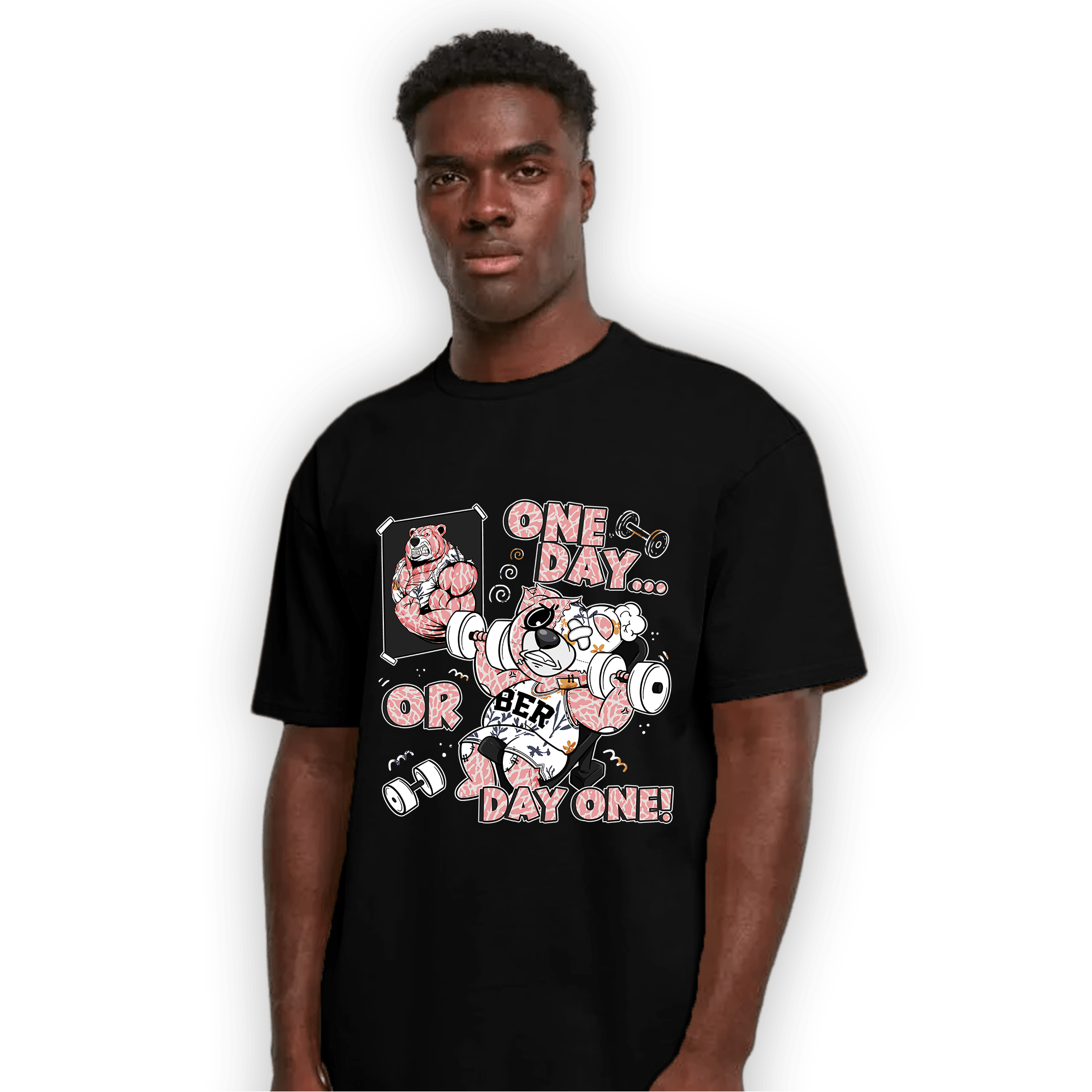 Red Stardust 3s T Shirt Match BER Gymmer - NastyJamz