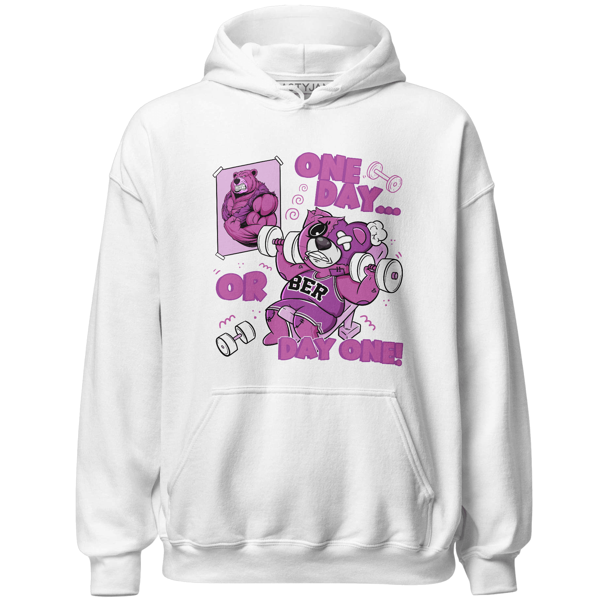 GS Hyper Violet 4s Hoodie Match BER Gymmer - NastyJamz