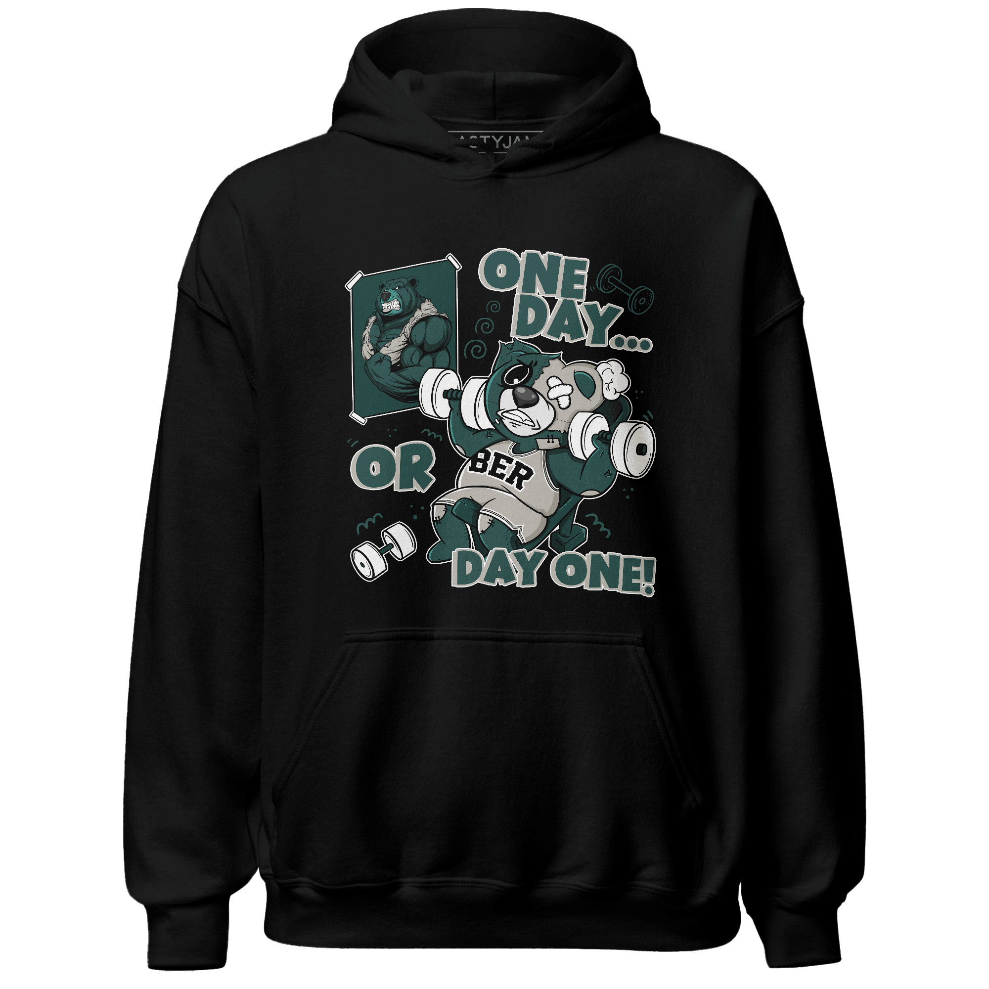 Oxidized Green 4s Hoodie Match BER Gymmer - NastyJamz