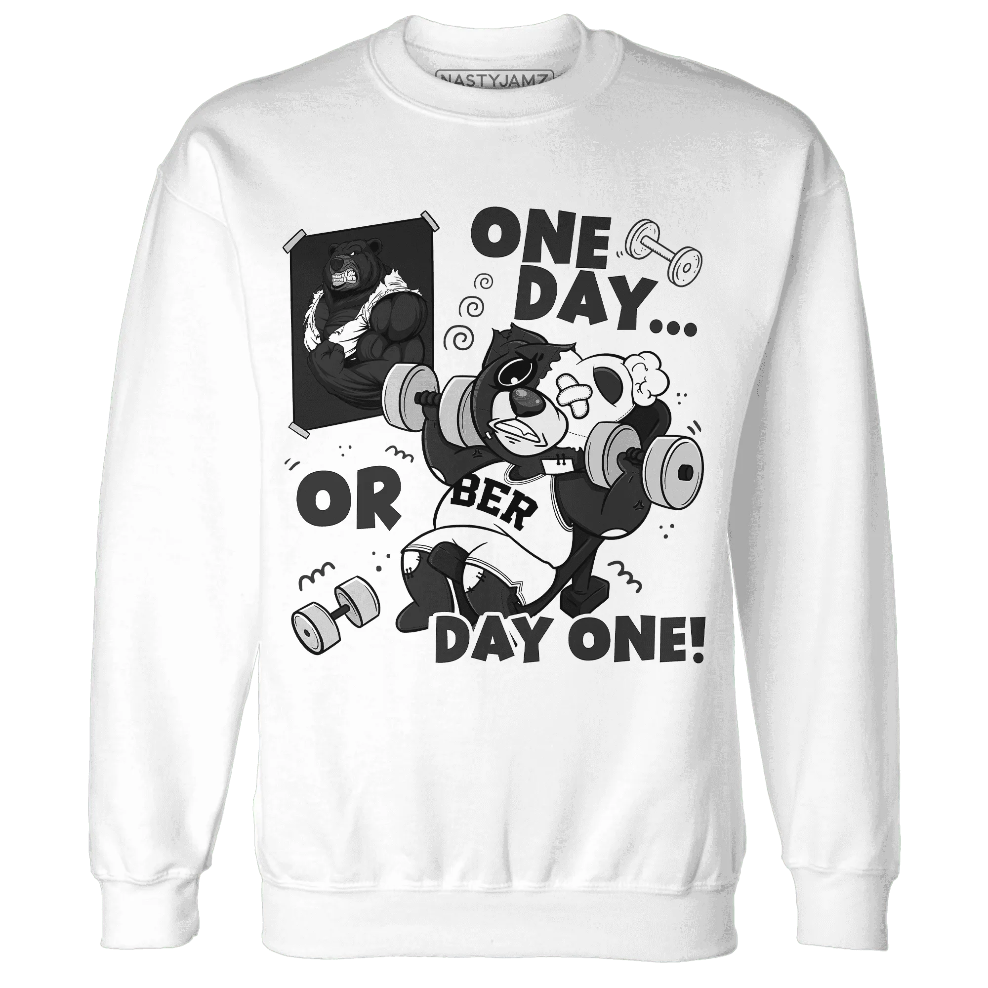 White-Thunder-4s-Sweatshirt-Match-BER-Gymmer