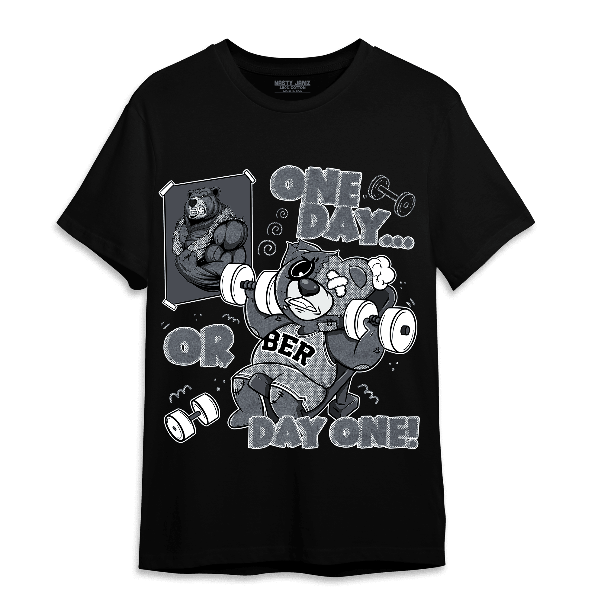 Air Max 90 Iron Grey T Shirt Match BER Gymmer - NastyJamz