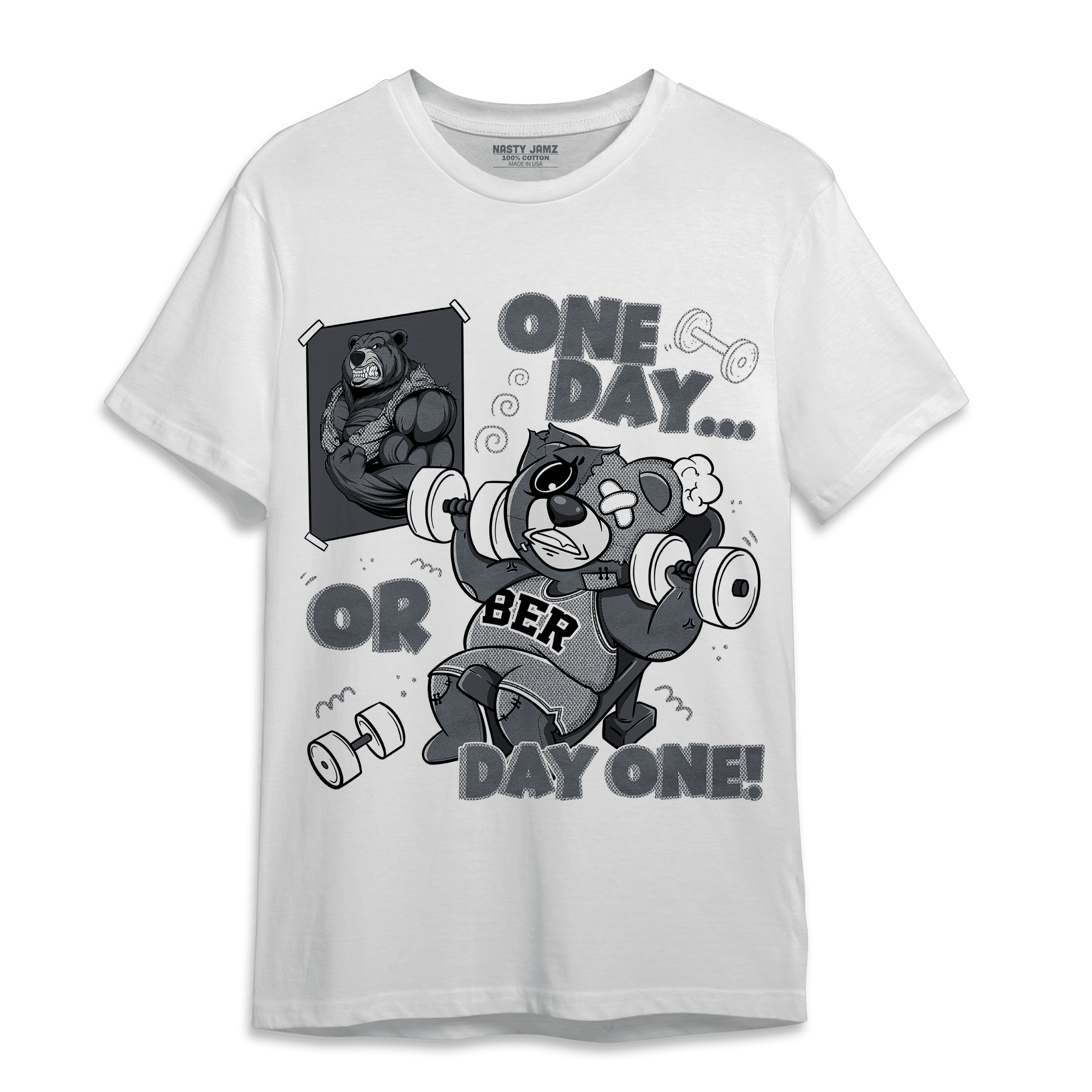 Air Max 90 Iron Grey T Shirt Match BER Gymmer - NastyJamz