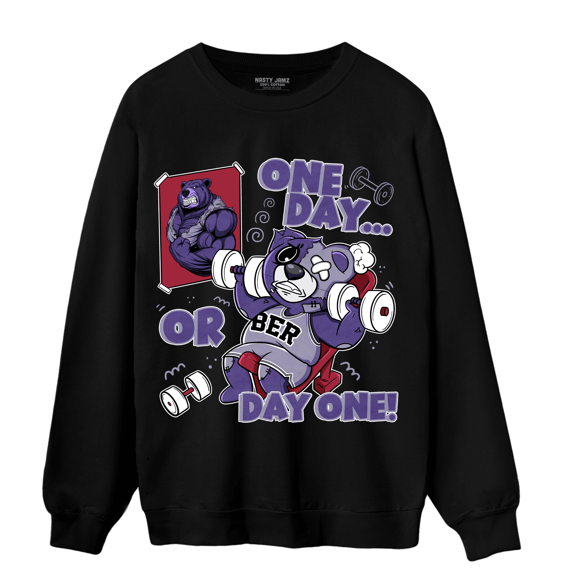 Dunk Low Plum Sweatshirt Match BER Gymmer - NastyJamz