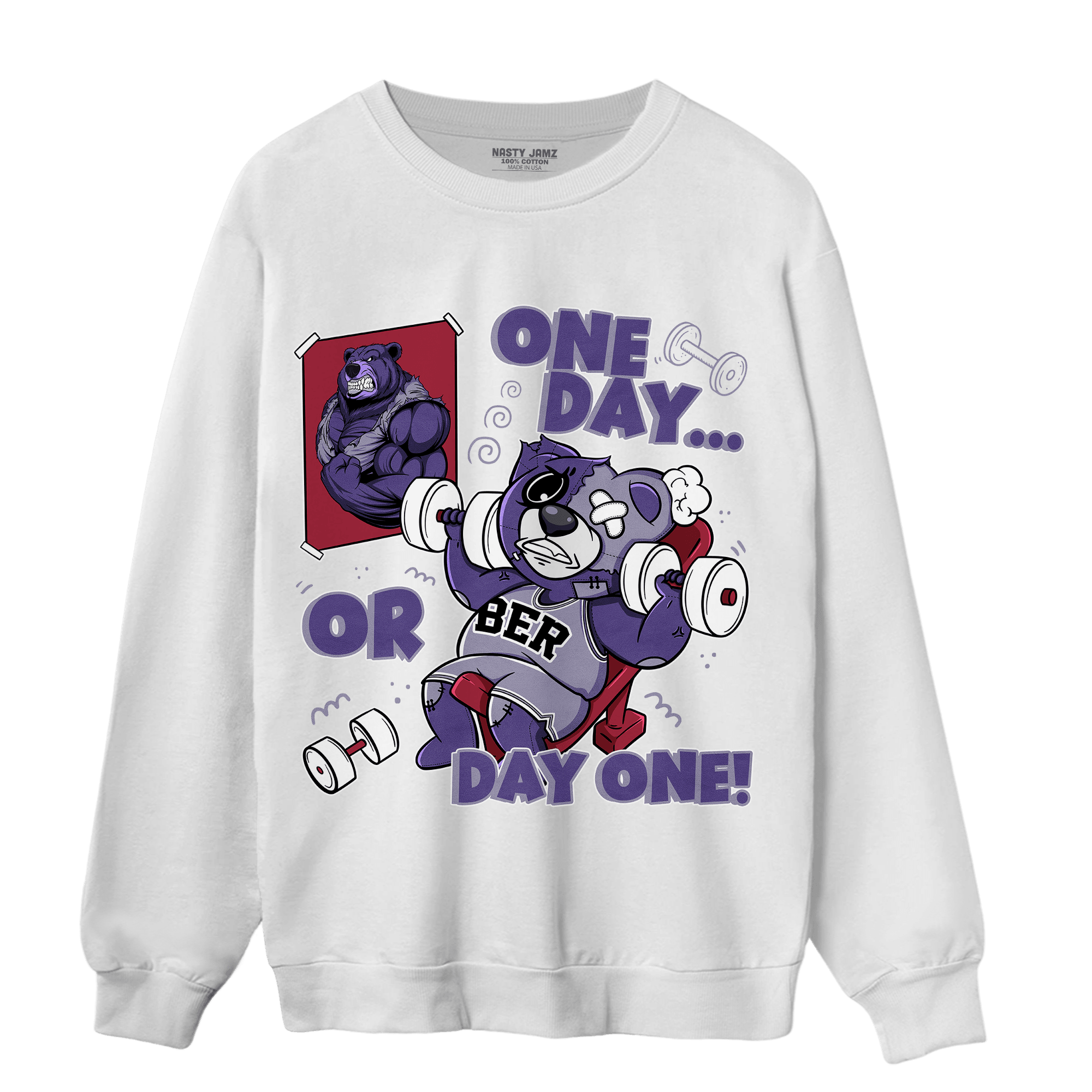 Dunk Low Plum Sweatshirt Match BER Gymmer - NastyJamz