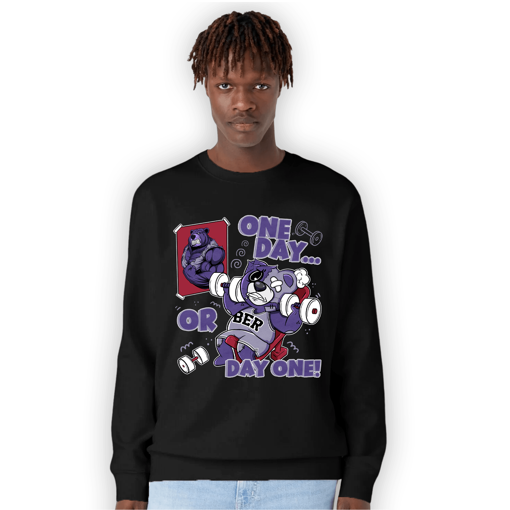 Dunk Low Plum Sweatshirt Match BER Gymmer - NastyJamz