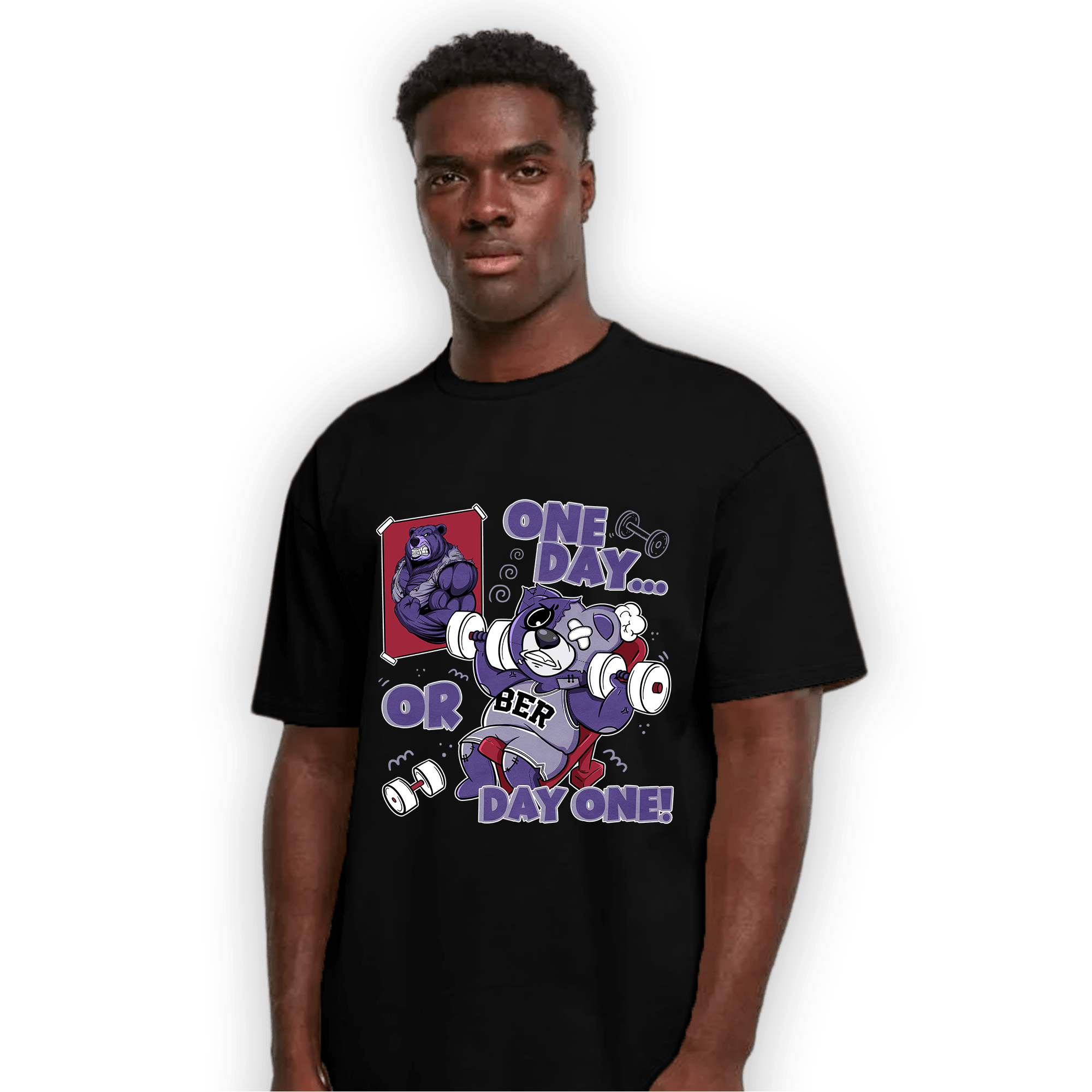 Dunk Low Plum T Shirt Match BER Gymmer - NastyJamz