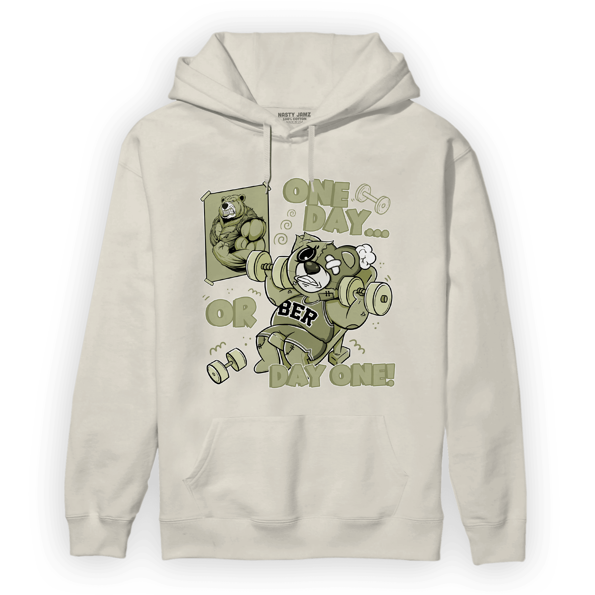 Yeezy Slide Resin Hoodie Match BER Gymmer - NastyJamz