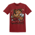 Dune Red 13s T Shirt Match BER Hustle All Day - NastyJamz