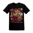 High White Team Red 1s T Shirt Match BER Hustle All Day - NastyJamz