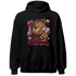 High White Team Red 1s Hoodie Match BER Hustle All Day - NastyJamz
