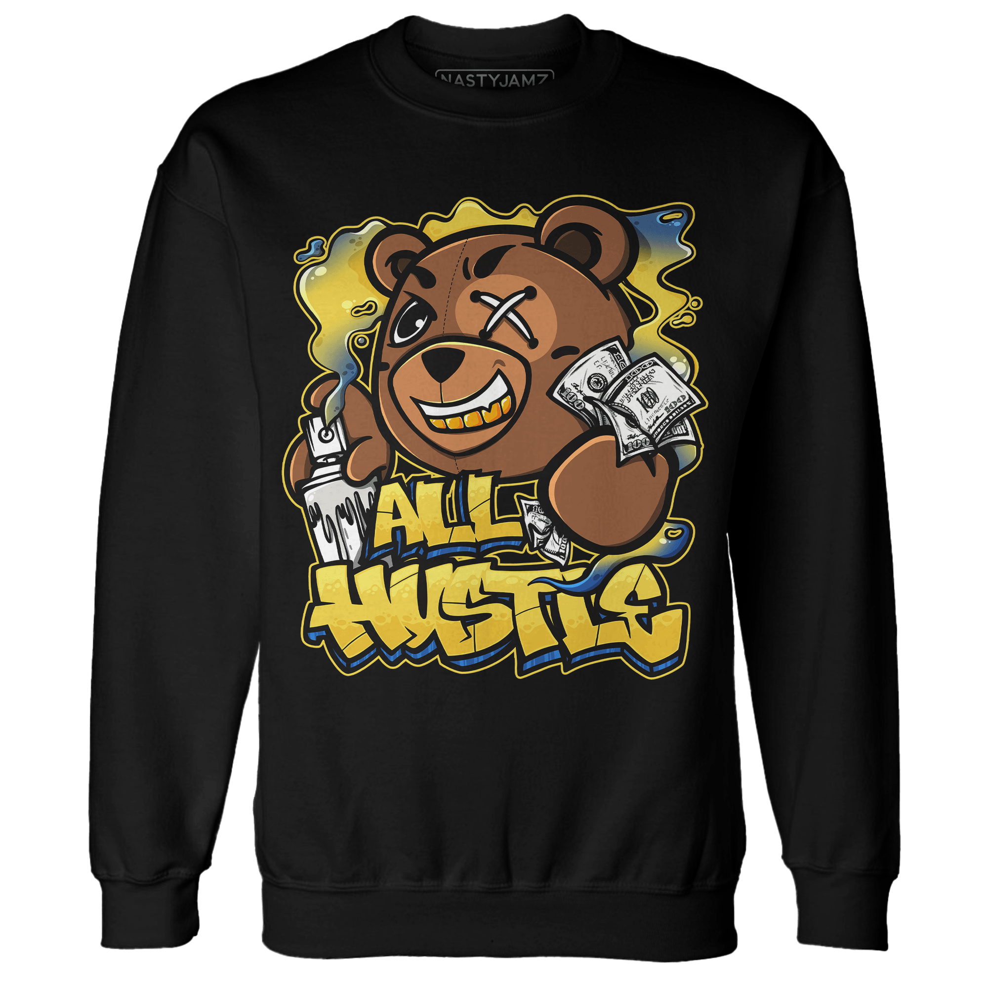 Low OG Canary TVSC 1s Sweatshirt Match BER Hustle All Day - NastyJamz