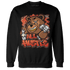 Georgia Peach 3s Sweatshirt Match BER Hustle All Day - NastyJamz