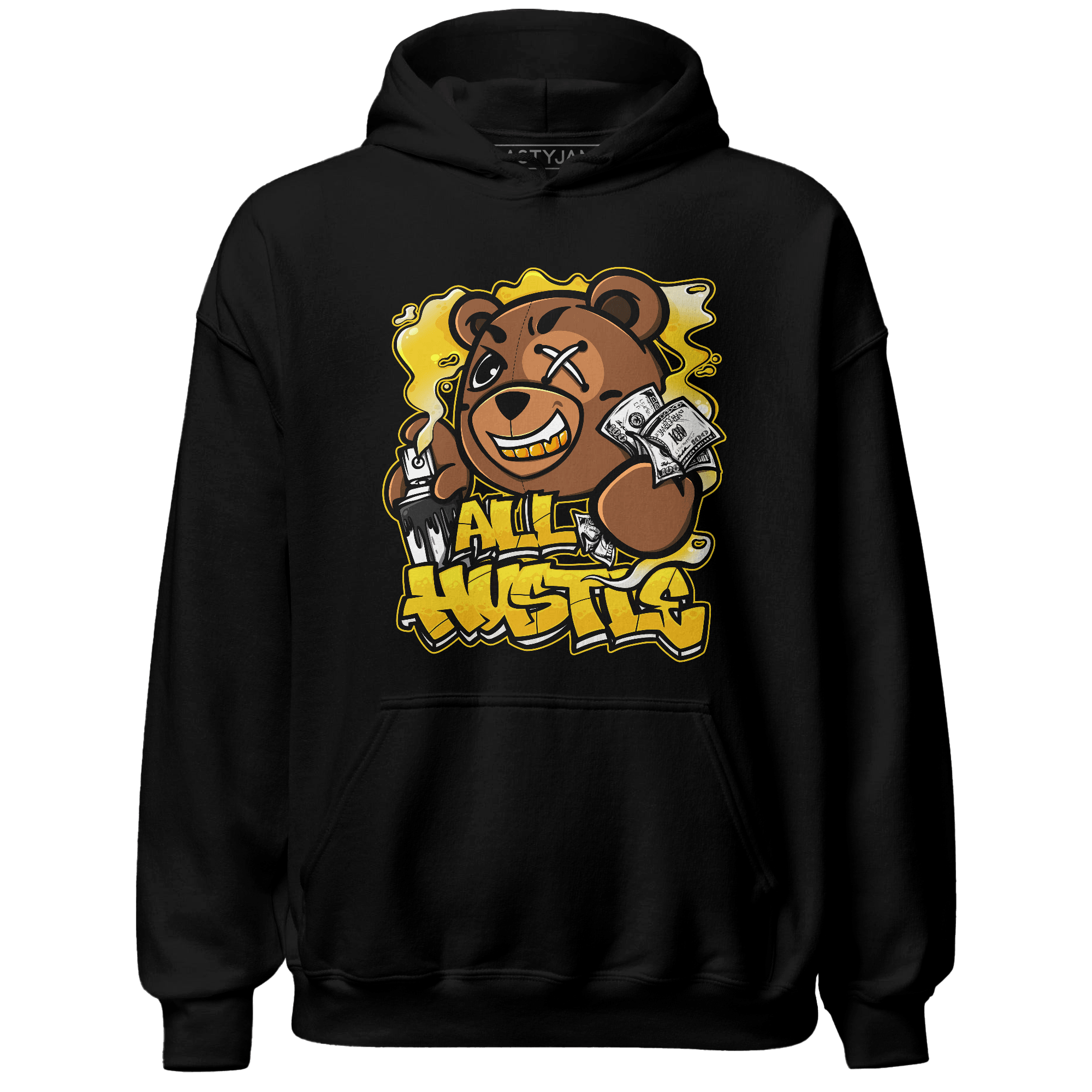 Vivid Sulfur 4s Hoodie Match BER Hustle All Day - NastyJamz