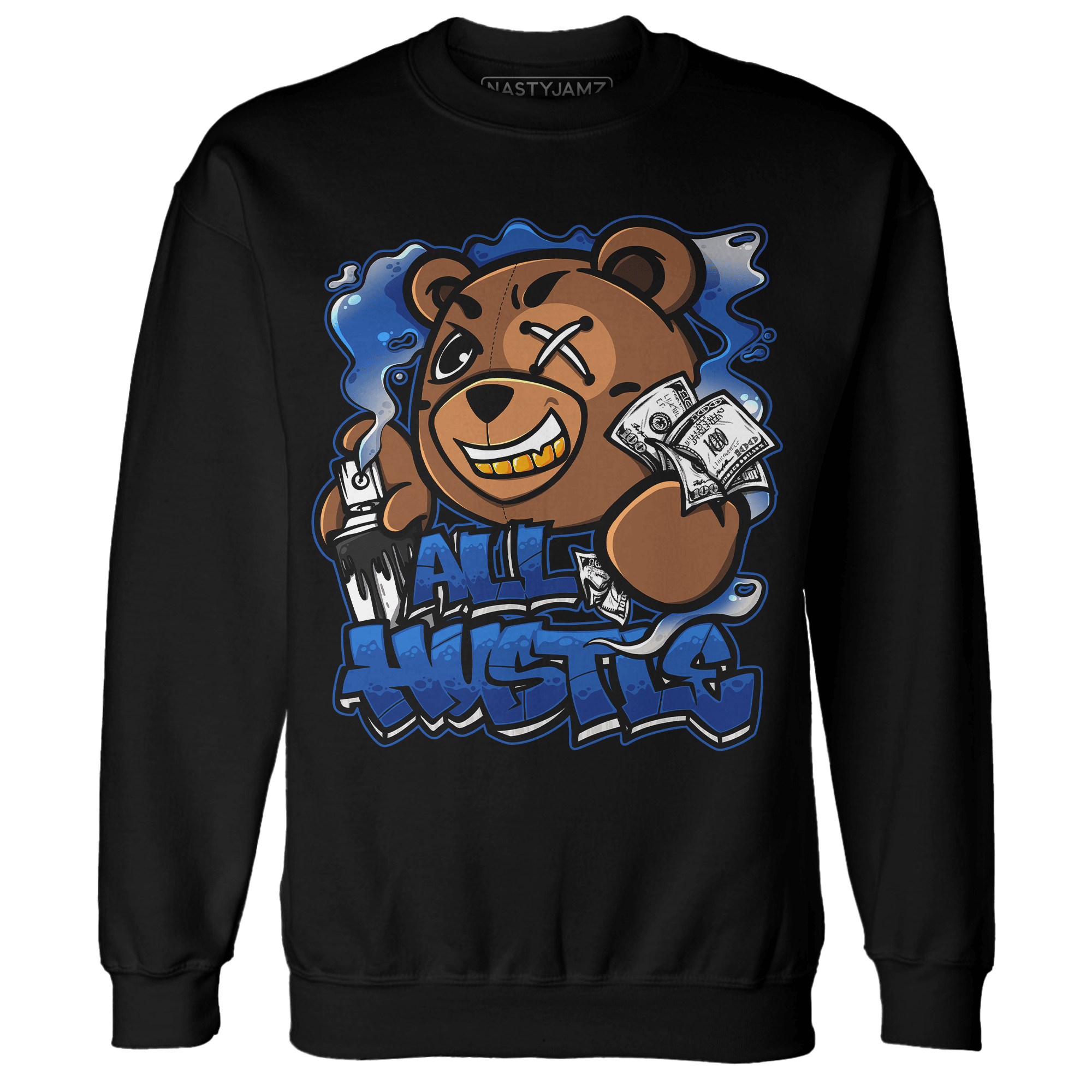 Air Max 1 86 Royal Sweatshirt Match BER Hustle All Day - NastyJamz