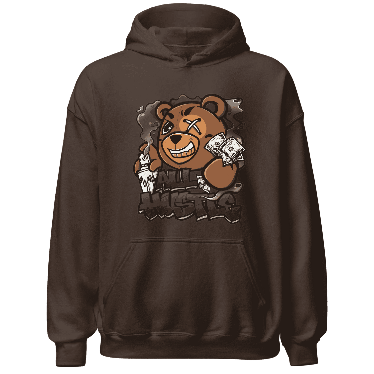 Dunk Low Baroque Brown Hoodie Match BER Hustle All Day - NastyJamz