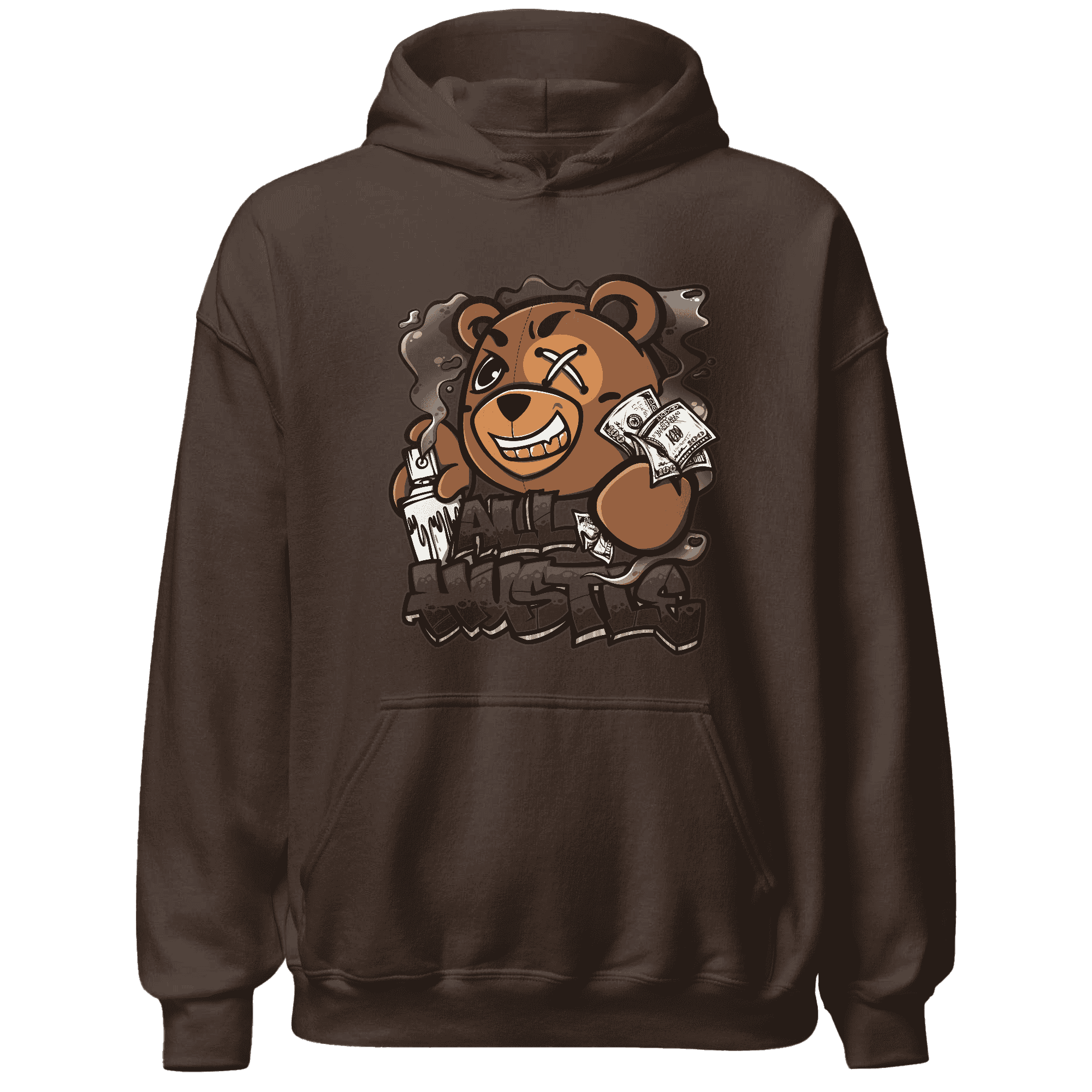 Dunk Low Baroque Brown Hoodie Match BER Hustle All Day - NastyJamz