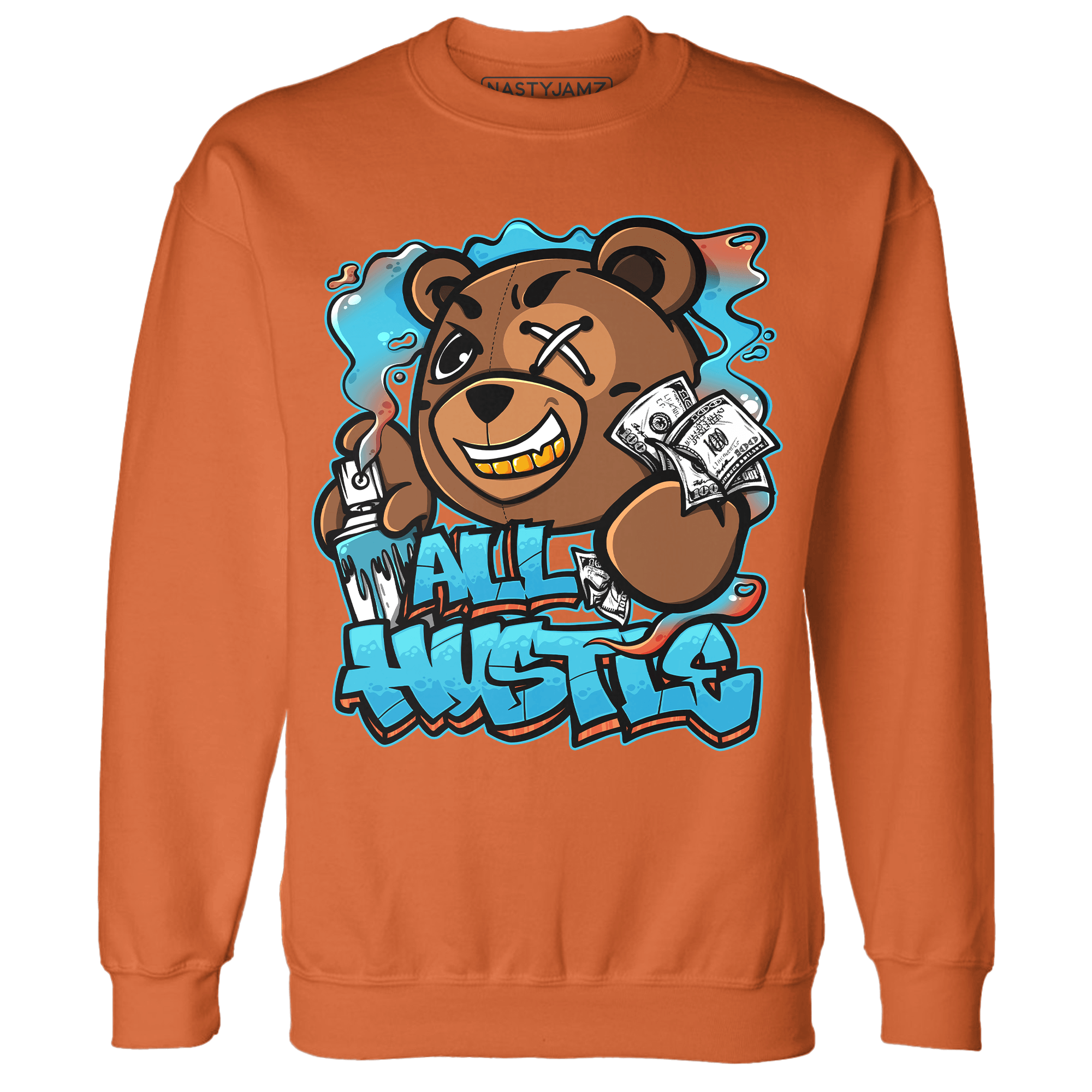 Dunk Low Dolphins Sweatshirt Match BER Hustle All Day - NastyJamz