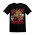 Cherry 12s T Shirt Match BER Hustle All Day - NastyJamz
