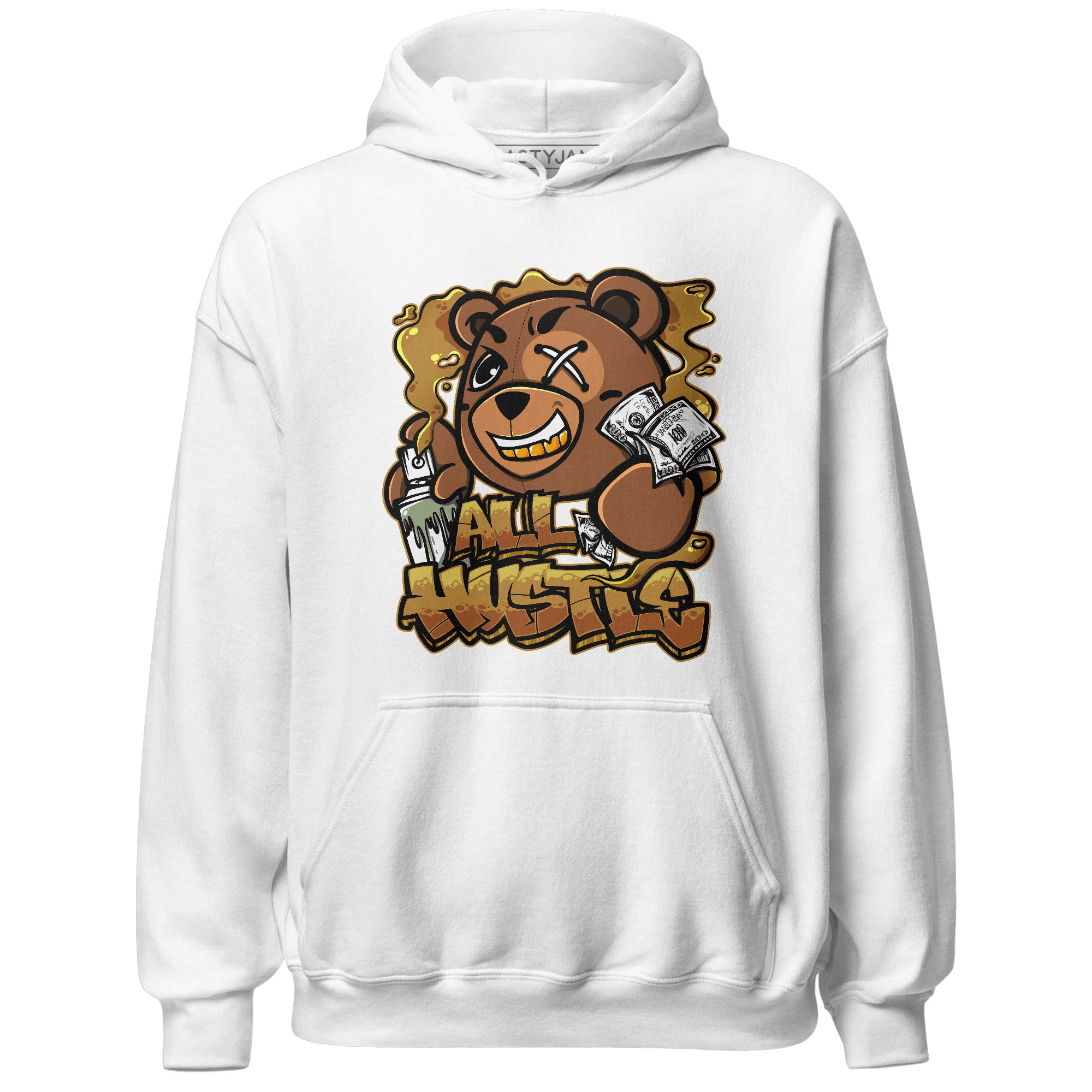 Wheat 13s Hoodie Match BER Hustle All Day - NastyJamz