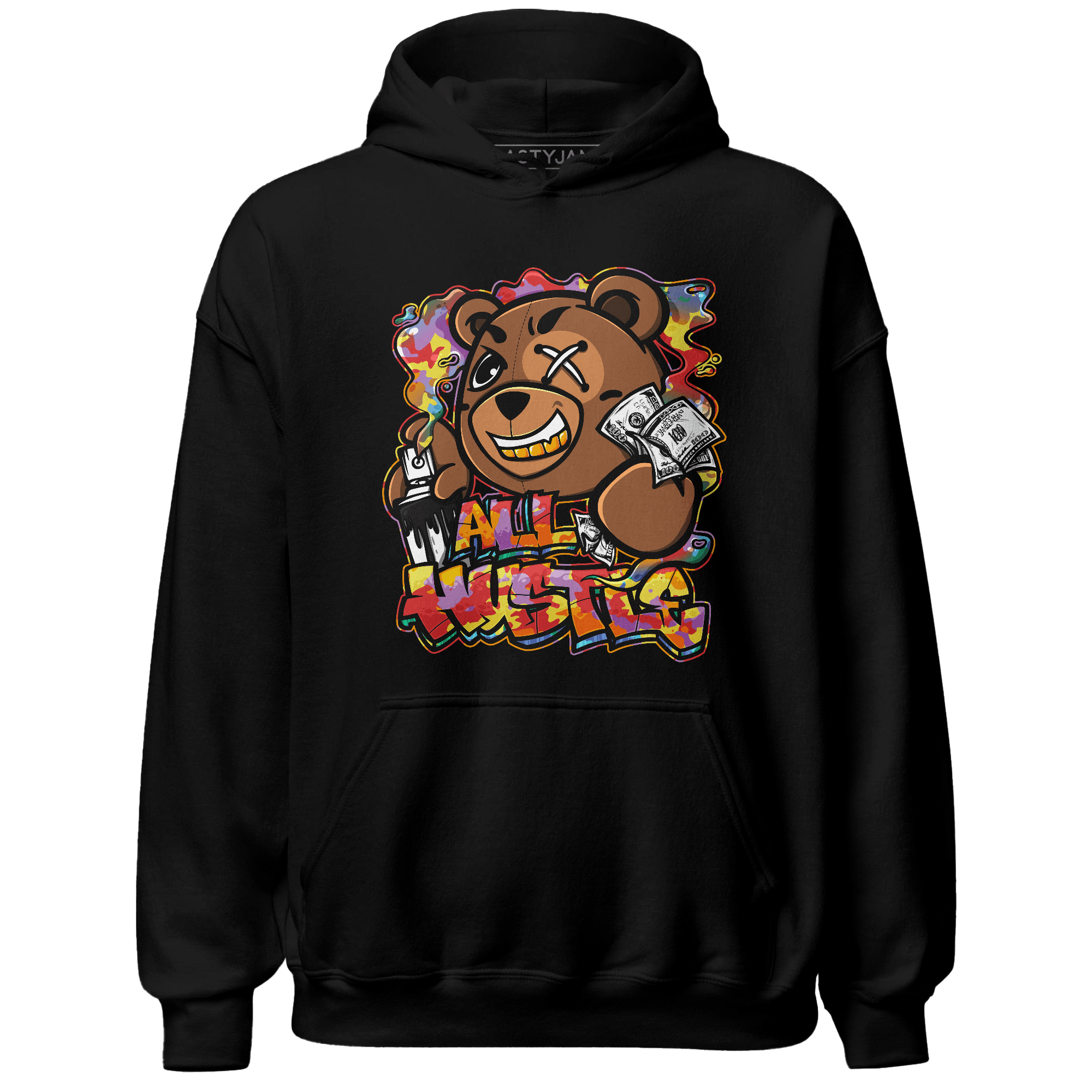 Mid GS Six Championships 1s Hoodie Match BER Hustle All Day - NastyJamz