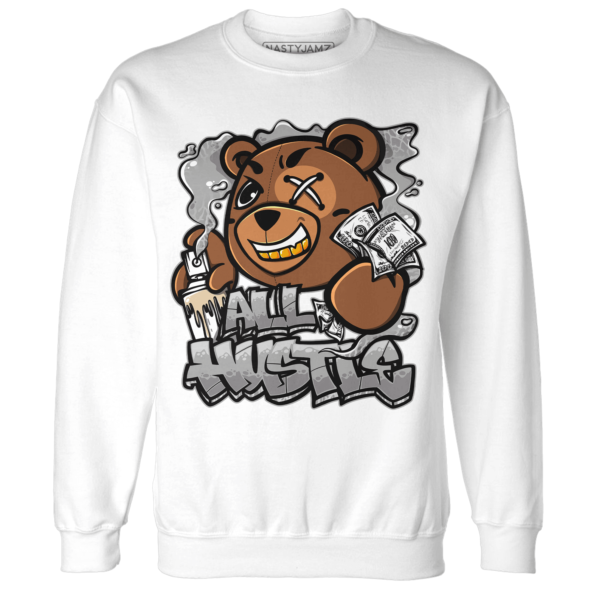 Craft Ivory 3s Sweatshirt Match BER Hustle All Day - NastyJamz