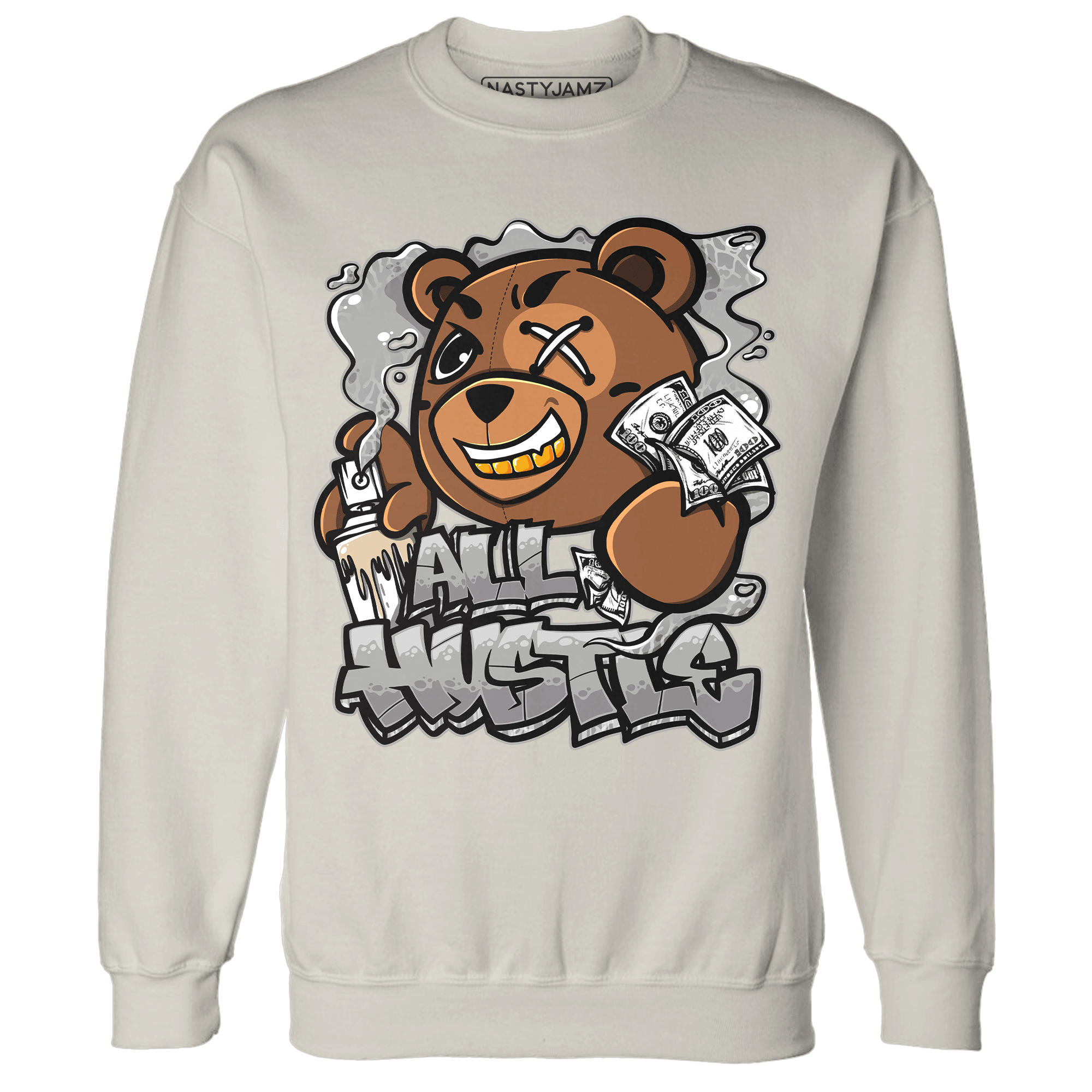 Craft Ivory 3s Sweatshirt Match BER Hustle All Day - NastyJamz
