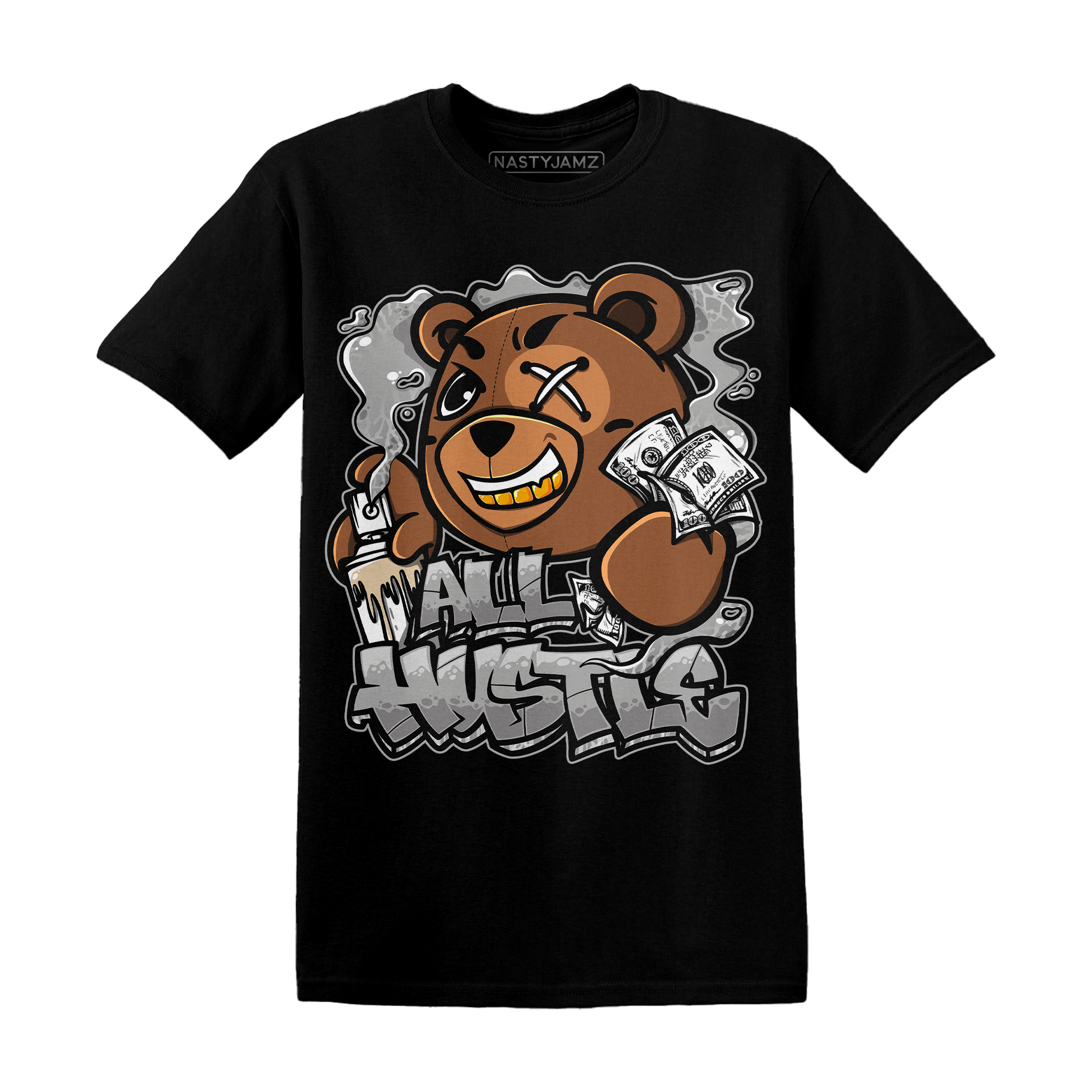 Craft Ivory 3s T Shirt Match BER Hustle All Day - NastyJamz