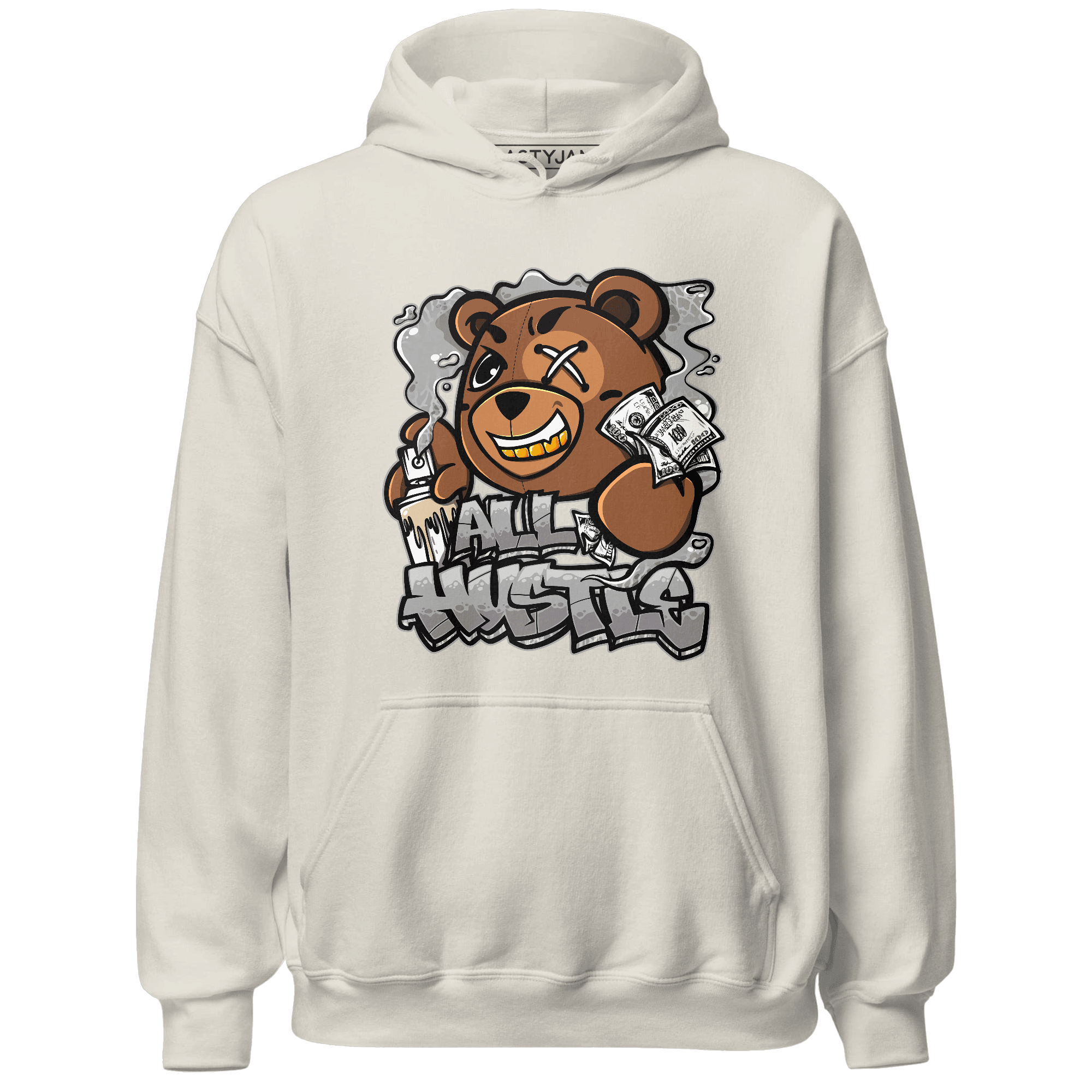 Craft Ivory 3s Hoodie Match BER Hustle All Day - NastyJamz