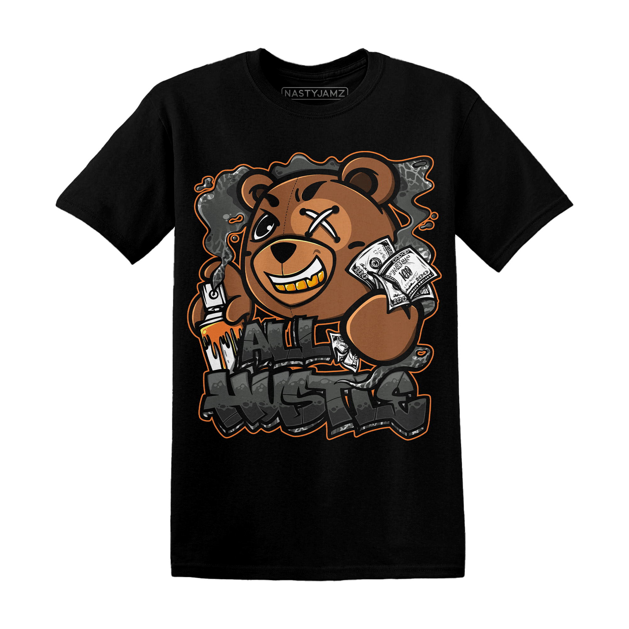 Fear Pack 3s T Shirt Match BER Hustle All Day - NastyJamz