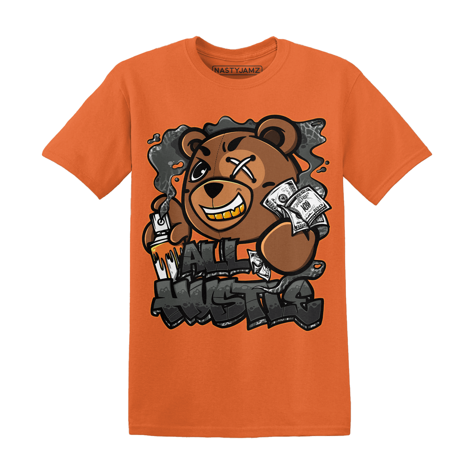 Fear Pack 3s T Shirt Match BER Hustle All Day - NastyJamz