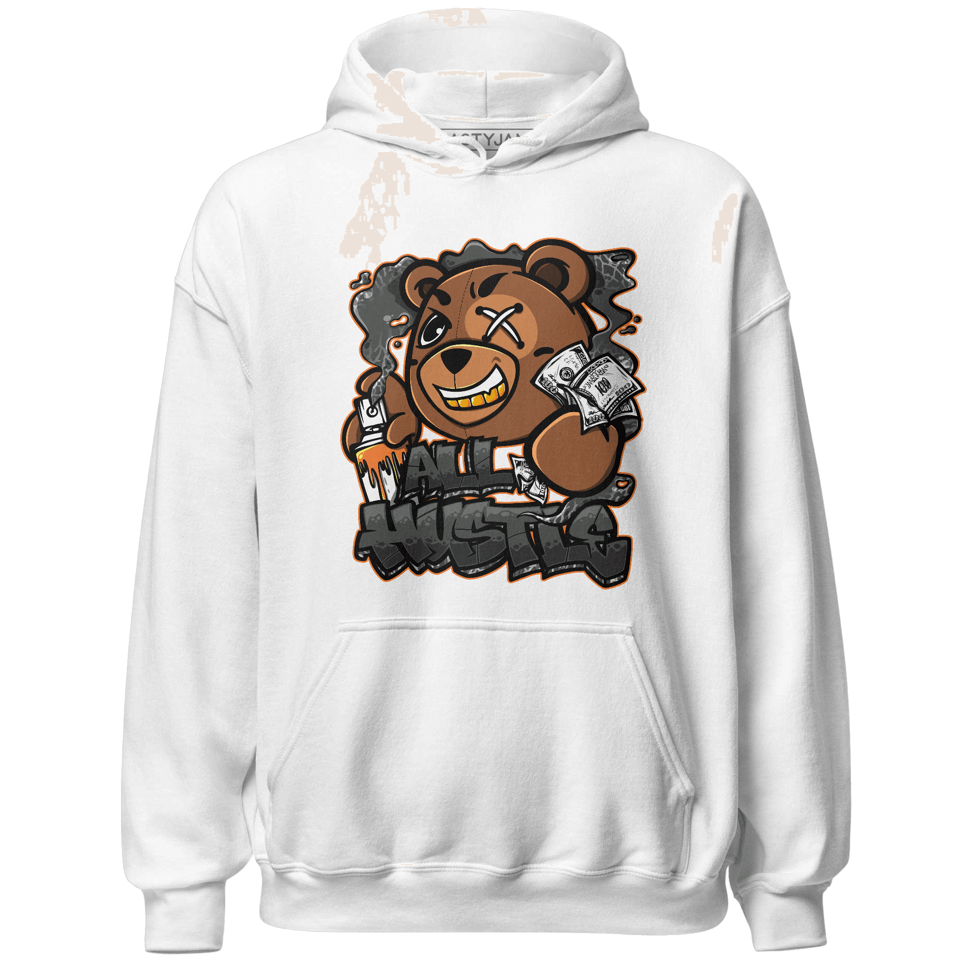 Fear Pack 3s Hoodie Match BER Hustle All Day - NastyJamz