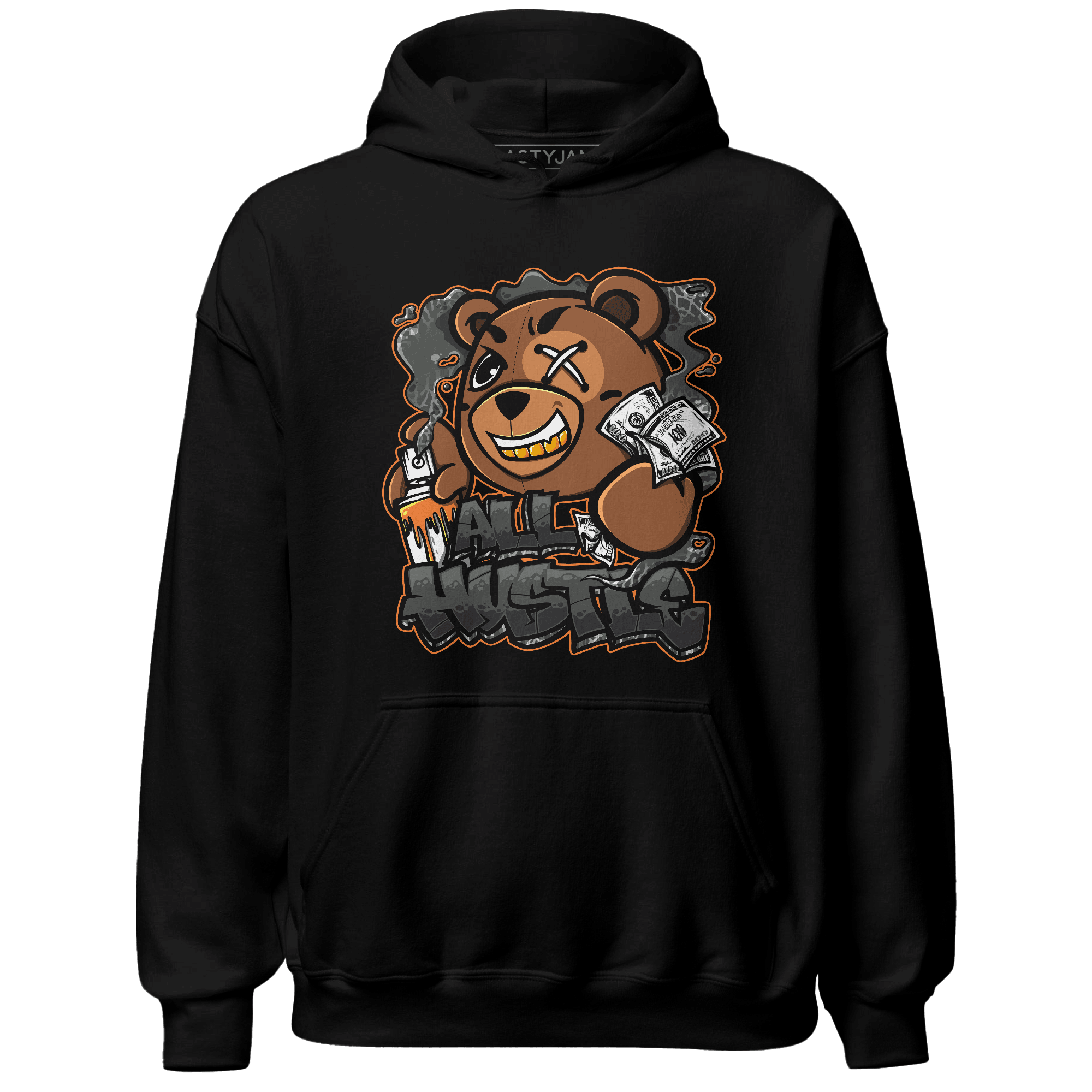 Fear Pack 3s Hoodie Match BER Hustle All Day - NastyJamz