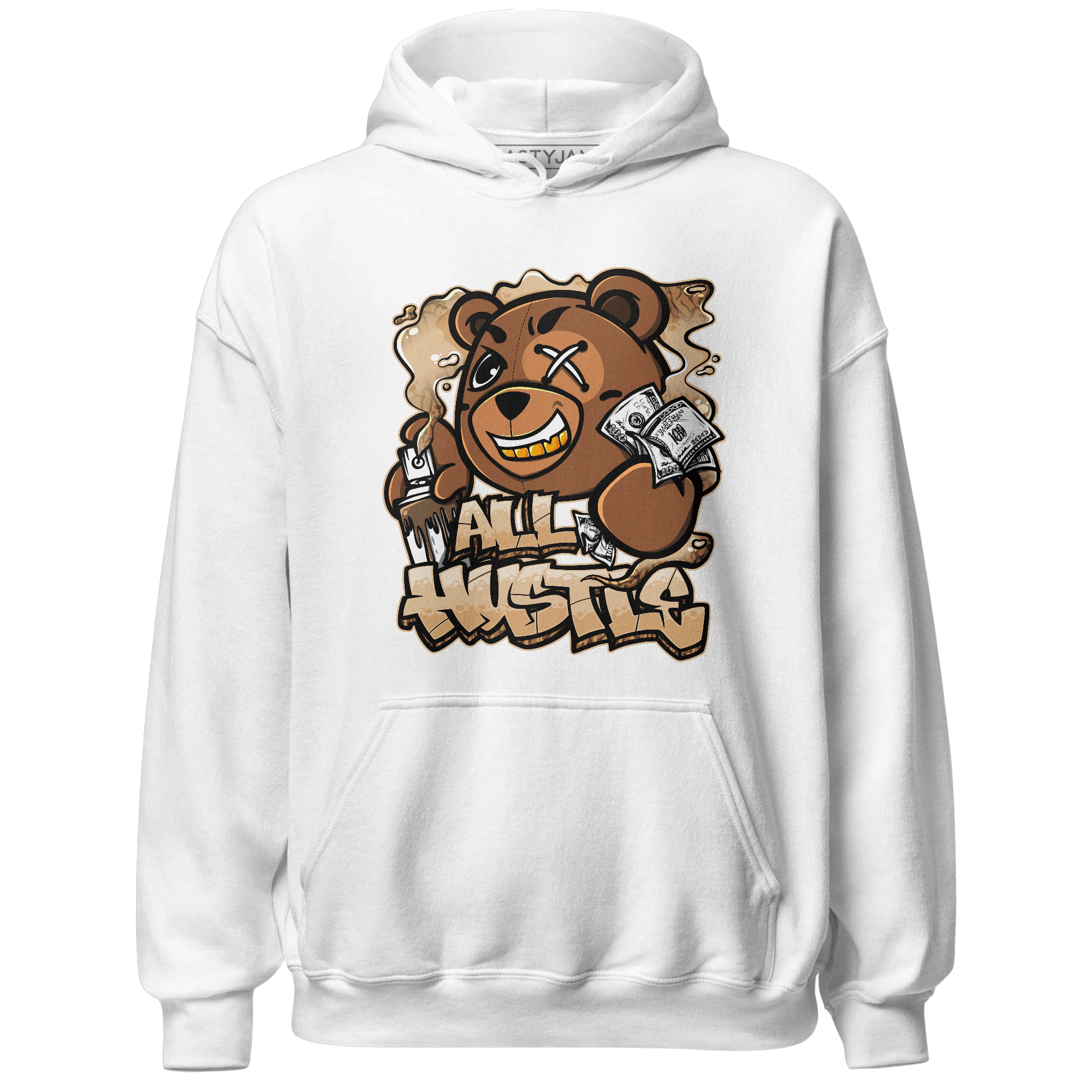 Palomino 3s Hoodie Match BER Hustle All Day - NastyJamz