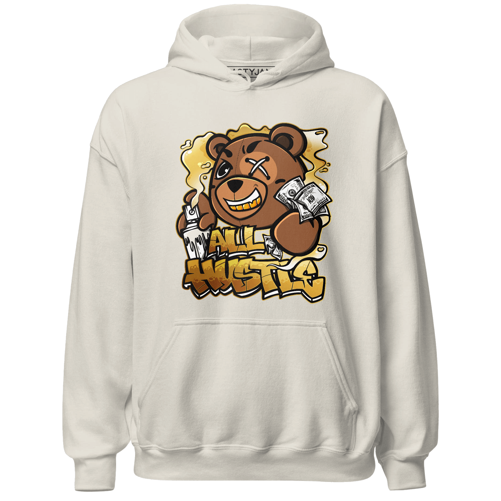 Sail 4s Hoodie Match BER Hustle All Day - NastyJamz