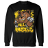 Thunder 4s Sweatshirt Match BER Hustle All Day - NastyJamz