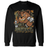 Olive 5s Sweatshirt Match BER Hustle All Day - NastyJamz