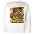 Yellow Ochre 6s Sweatshirt Match BER Hustle All Day - NastyJamz