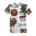 Georgia Peach 3s T Shirt Match BER Icon Wallpapers 3D All-Over Print - NastyJamz