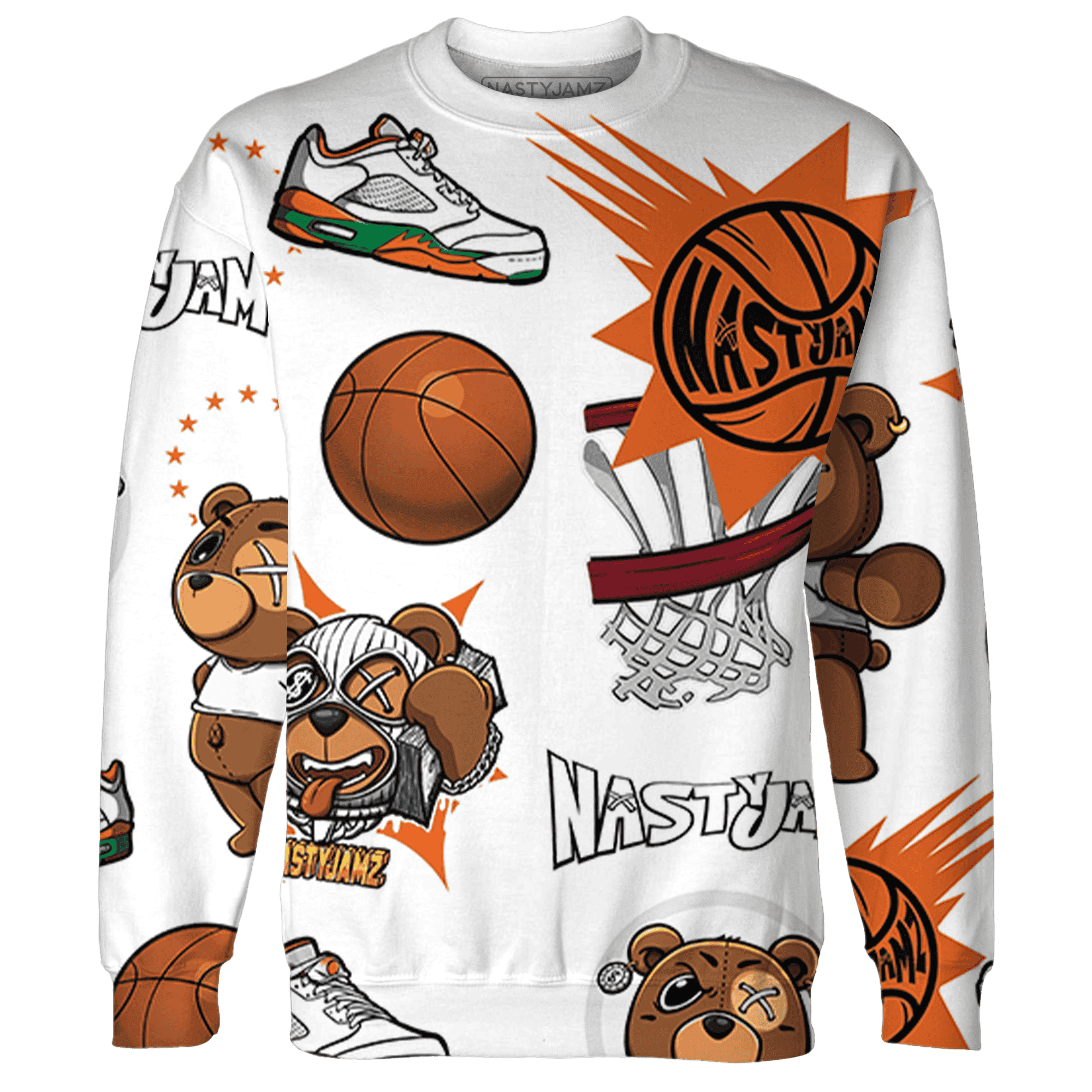 MAM Hurricanes 5s Sweatshirt Match BER Icon Wallpapers 3D All-Over Print - NastyJamz