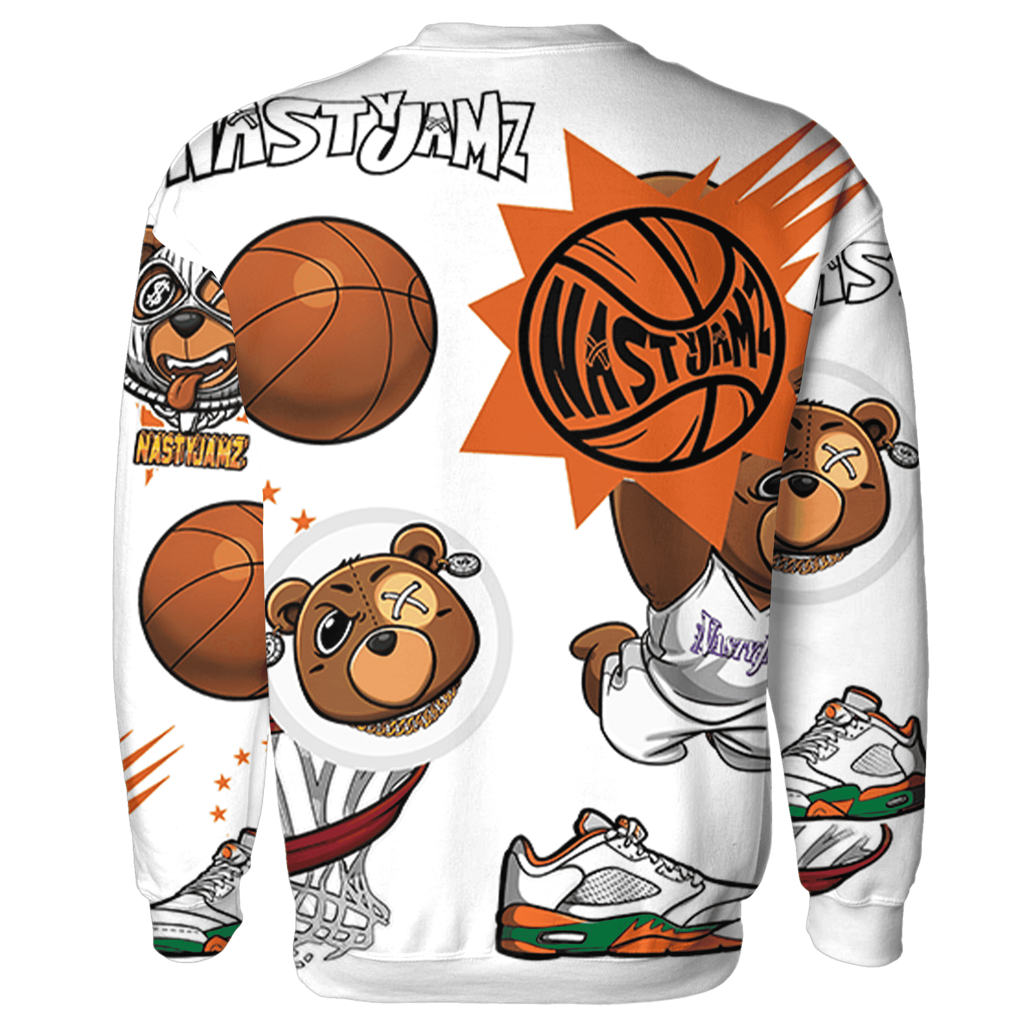 MAM Hurricanes 5s Sweatshirt Match BER Icon Wallpapers 3D All-Over Print - NastyJamz