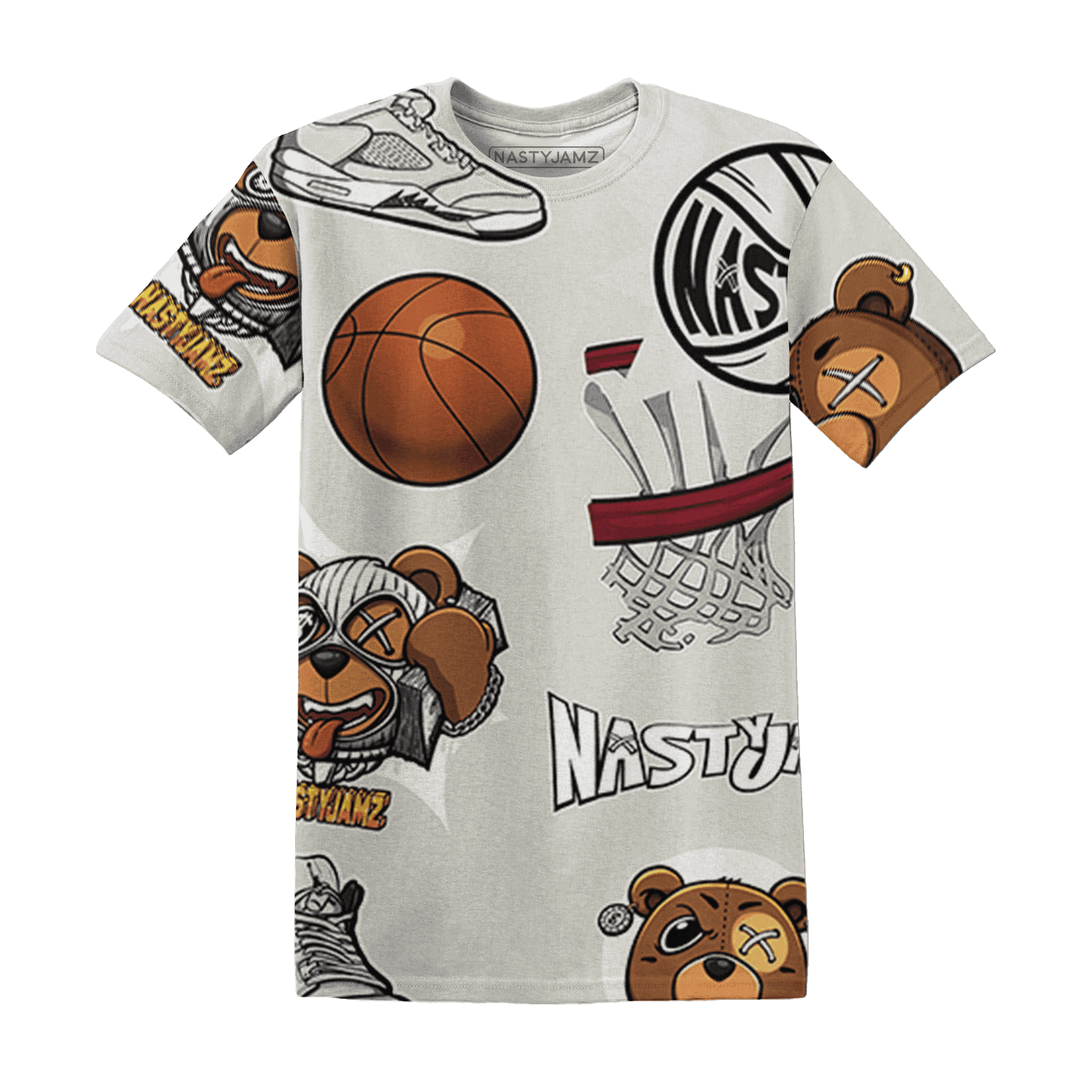 SE Sail 5s T Shirt Match BER Icon Wallpapers 3D All-Over Print - NastyJamz