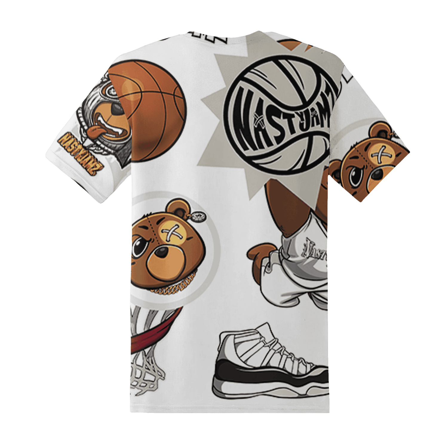 Gratitude 11s T Shirt Match BER Icon Wallpapers 3D All-Over Print - NastyJamz