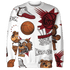 Cherry 12s Sweatshirt Match BER Icon Wallpapers 3D All-Over Print - NastyJamz