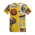 Yellow Ochre 6s T Shirt Match BER Icon Wallpapers 3D All-Over Print - NastyJamz