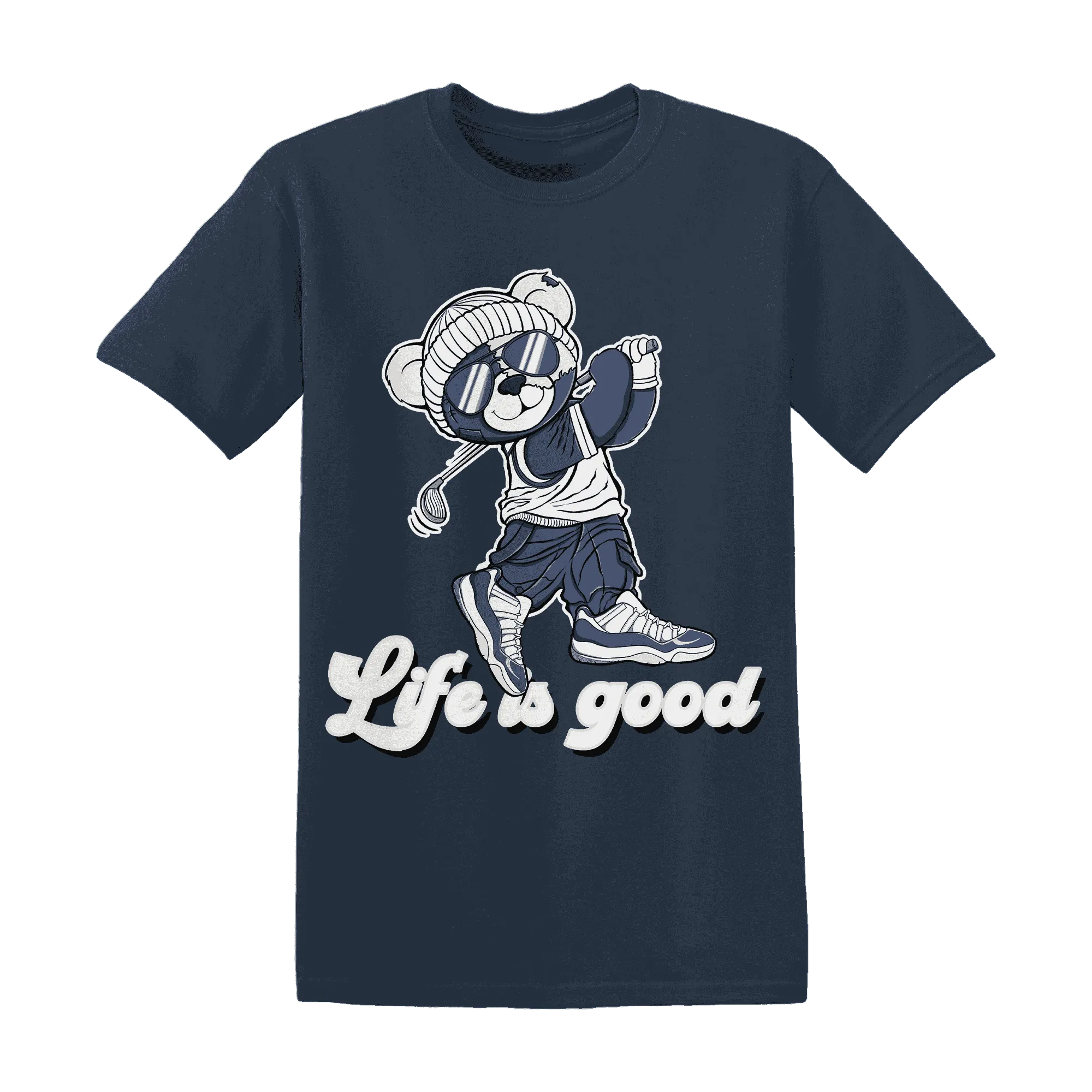 Low-Diffused-Blue-11s-T-Shirt-Match-BER-Like-Golf