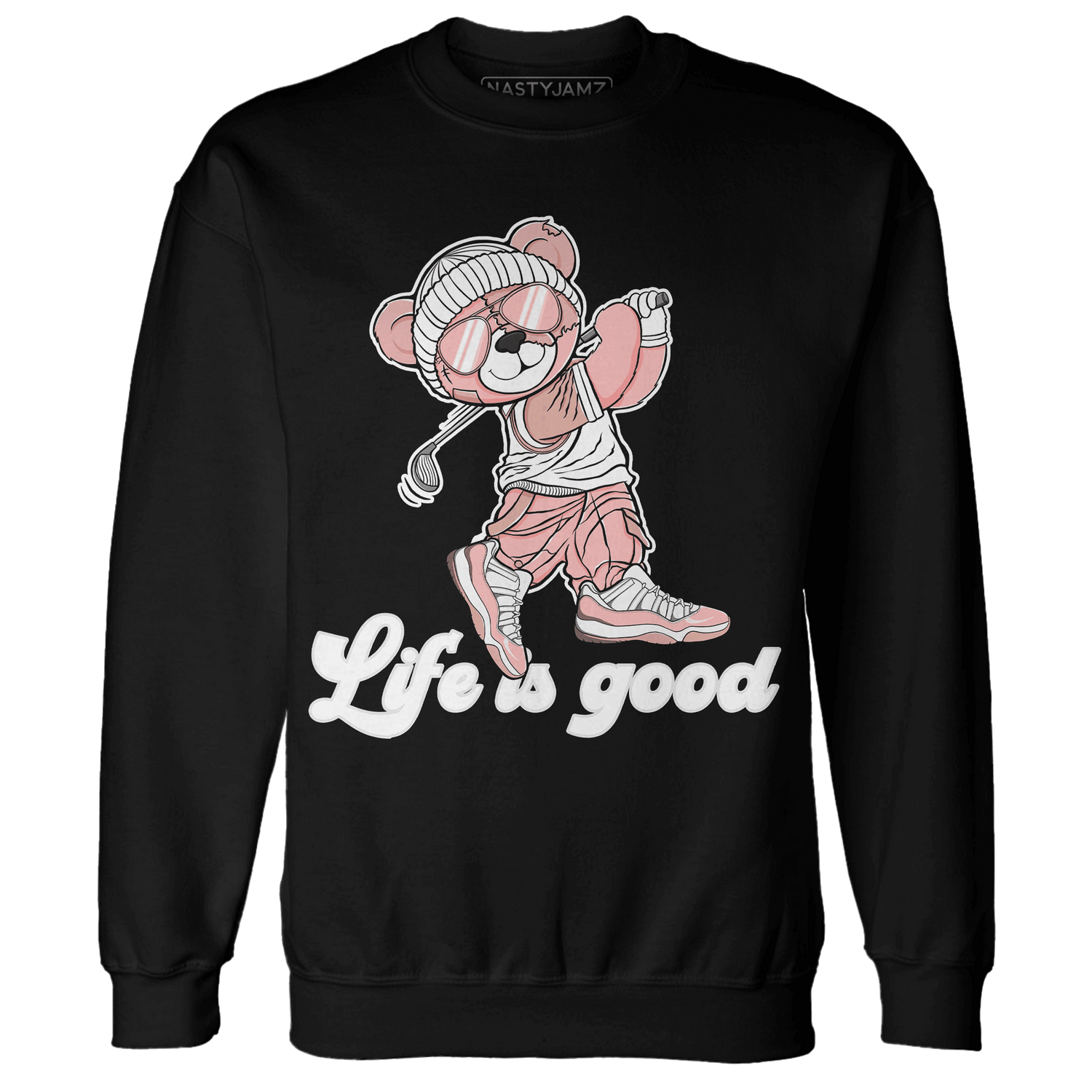 Low Legend Pink 11s Sweatshirt Match BER Like Golf - NastyJamz