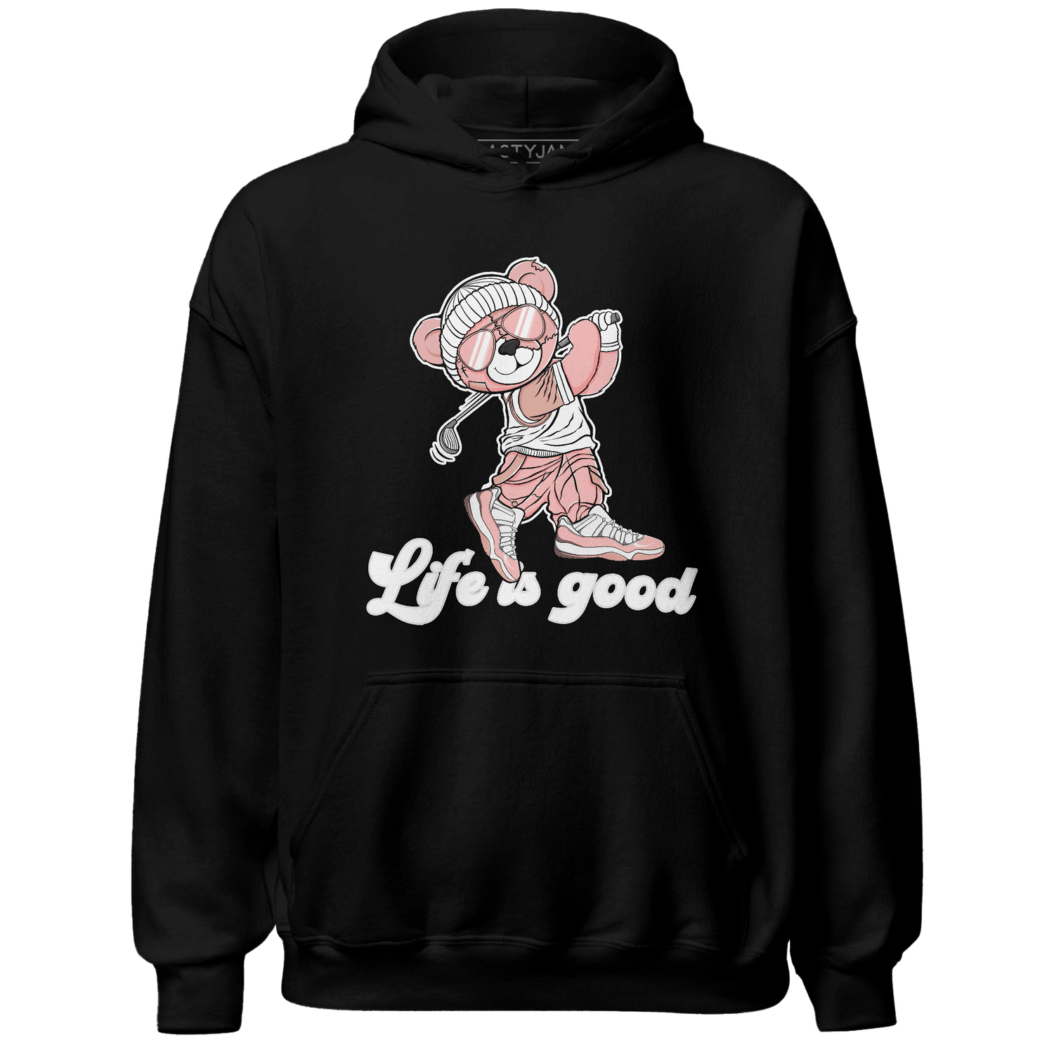 Low Legend Pink 11s Hoodie Match BER Like Golf - NastyJamz
