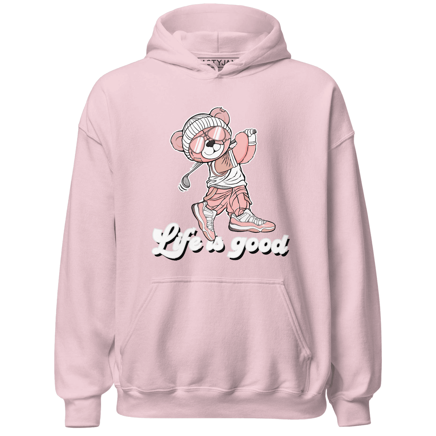 Low Legend Pink 11s Hoodie Match BER Like Golf - NastyJamz