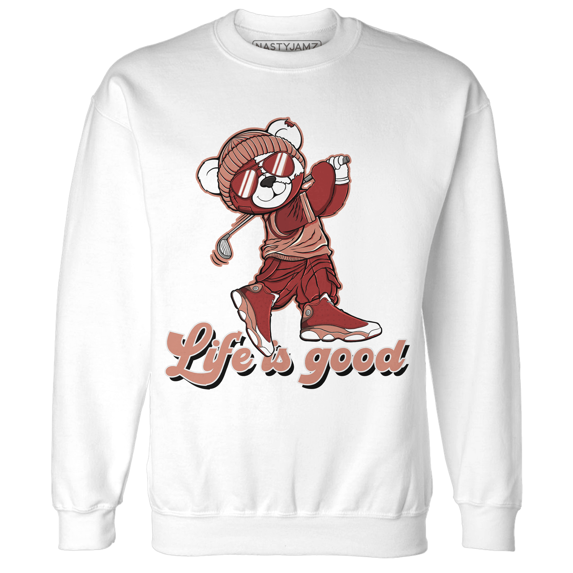 Dune Red 13s Sweatshirt Match BER Like Golf - NastyJamz