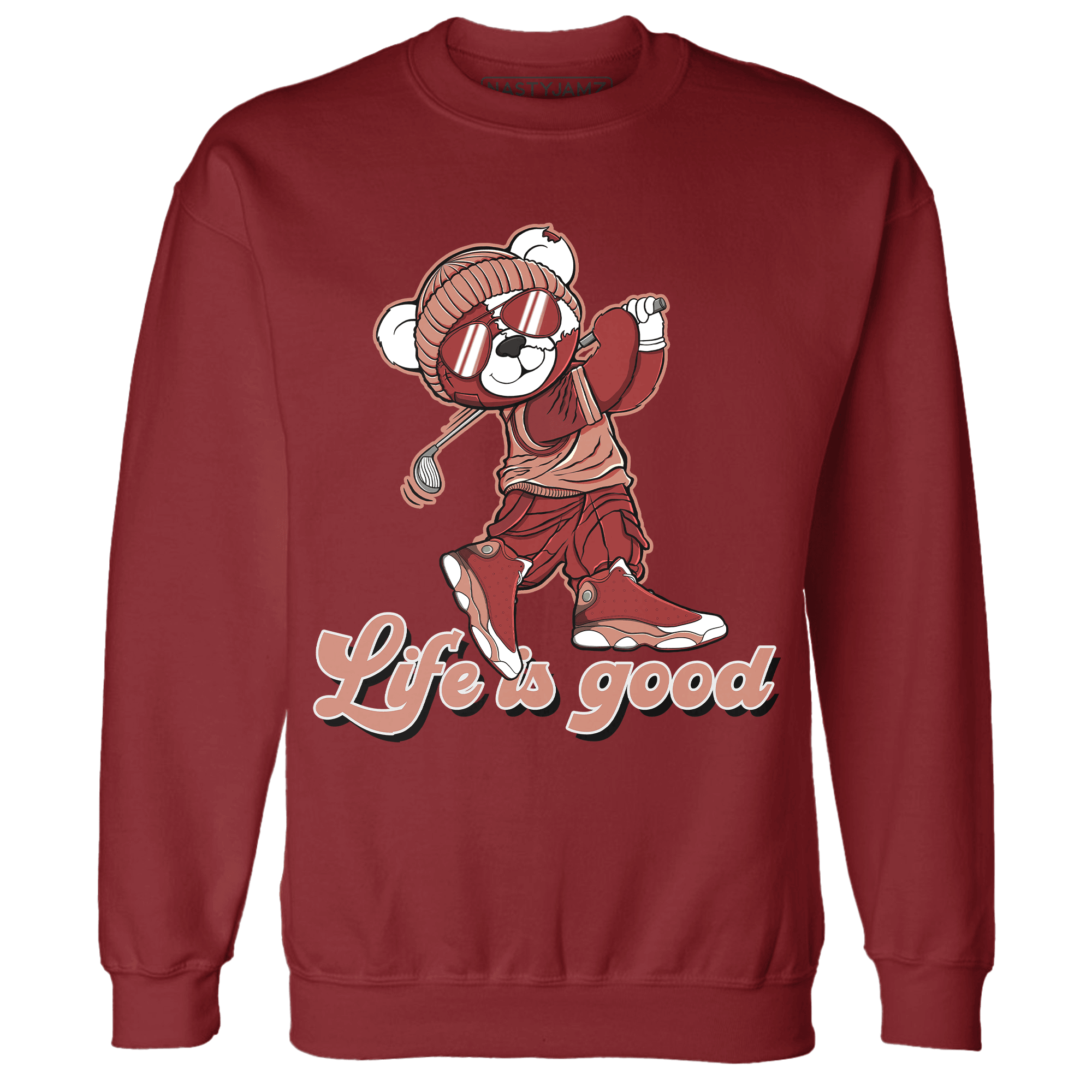 Dune Red 13s Sweatshirt Match BER Like Golf - NastyJamz